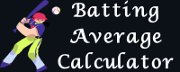 batting average calculator